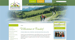 Desktop Screenshot of frasdorf.de